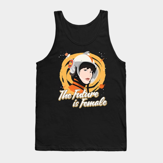 The Future Is Female Tank Top by Plan8